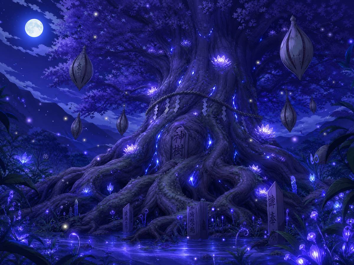 四虎视频-千年古树夜间生态视频记录